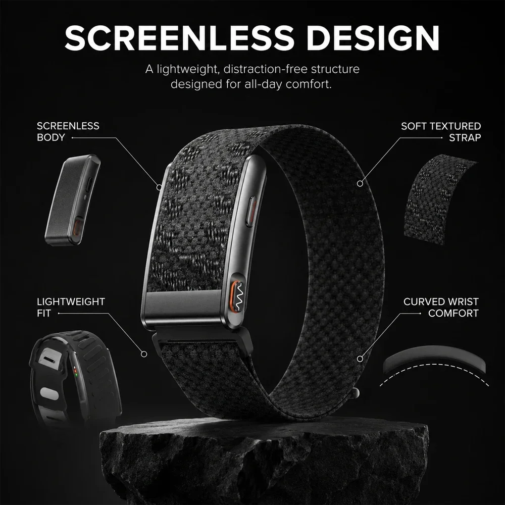Nuovo Smartwatch Senza Schermo - Health Wellness App recensione e prezzo