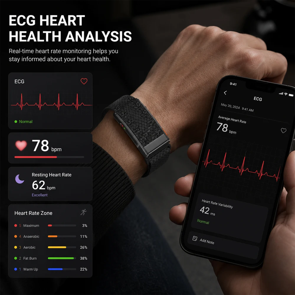 Nuovo Smartwatch Senza Schermo - Health Wellness App recensione e prezzo